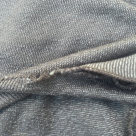 Micheal Star NWOT wrap tie shirt with stretch & long bell sleeves Boho sz XS/S - Picture 9 of 10